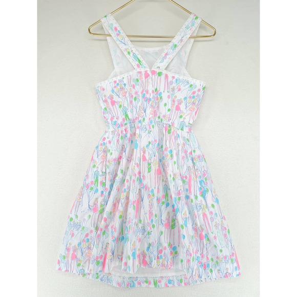 RARE Lilly Pulitzer Sandrine Balloon Pop Print Dress Size 2 - Picture 4 of 8